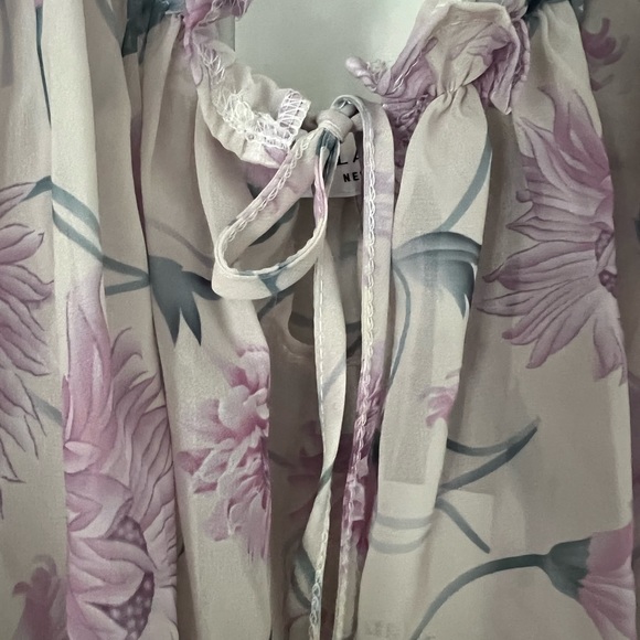 HL Affair New York Sheer Blouse, Size L NWT - Picture 4 of 5